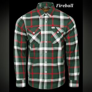 DIXXON Fireball Flannel -- Mens XL